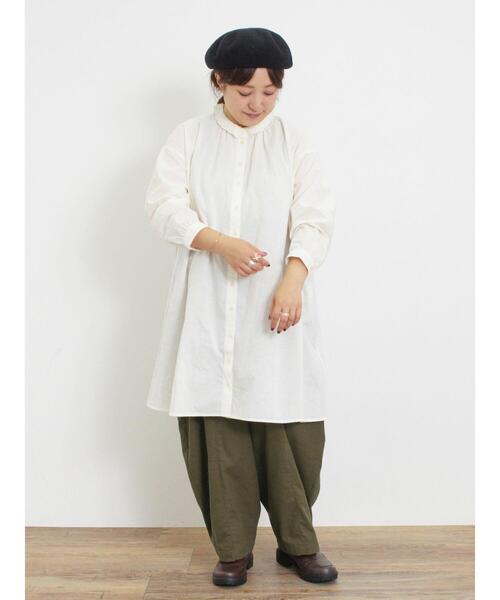 Samansa Mos2（サマンサ モスモス）の「エッグパンツ（その他パンツ・レディース・ネイビー/ベージュ/カーキ・F）」の13枚目の写真