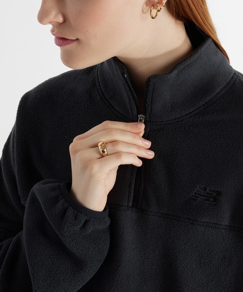 Beams × New Balanceコラボ、アノラックハーフジップジャケット nbl-jmtf0408.jpg