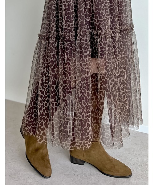 Re:EDIT（リエディ）の「[大きいサイズ有]インヒールスタックヒールロングブーツ（ブーツ・レディース・ブラック/ベージュ/ブラウン・SMALL/MEDIUM/LARGE/X-LARGE）」の11枚目の写真