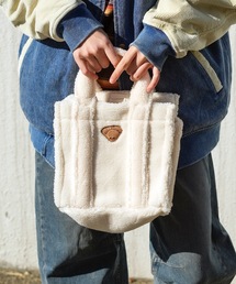 BILLABONG レディース BOA MINI TOTE BAG バッグ 【2024年秋冬モデル】/ビラボンロゴボアミニトートバッグ