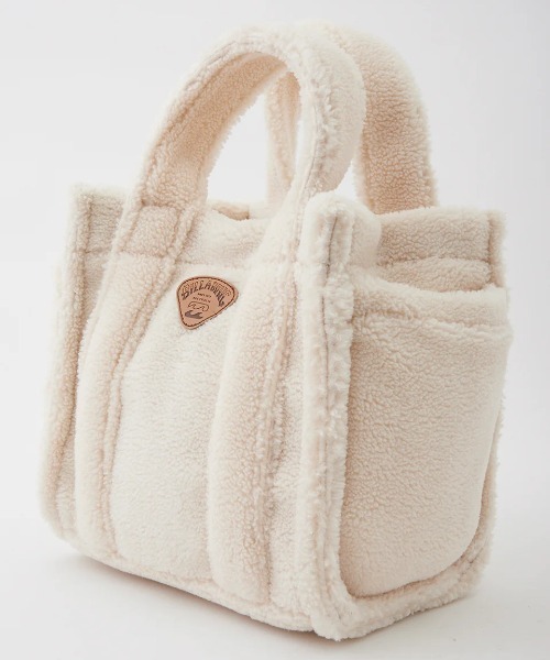 BILLABONG(ビラボン)の「BILLABONG レディース BOA MINI TOTE BAG バッグ 【2024年秋冬モデル】/ビラボンロゴボアミニトートバッグ(トートバッグ・レディース・アイボリー/ブラウン/ブラック/ブルー・FREE)」の5枚目の写真