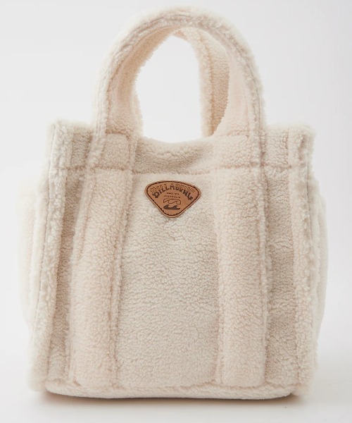 BILLABONG(ビラボン)の「BILLABONG レディース BOA MINI TOTE BAG バッグ 【2024年秋冬モデル】/ビラボンロゴボアミニトートバッグ(トートバッグ・レディース・アイボリー/ブラウン/ブラック/ブルー・FREE)」の6枚目の写真