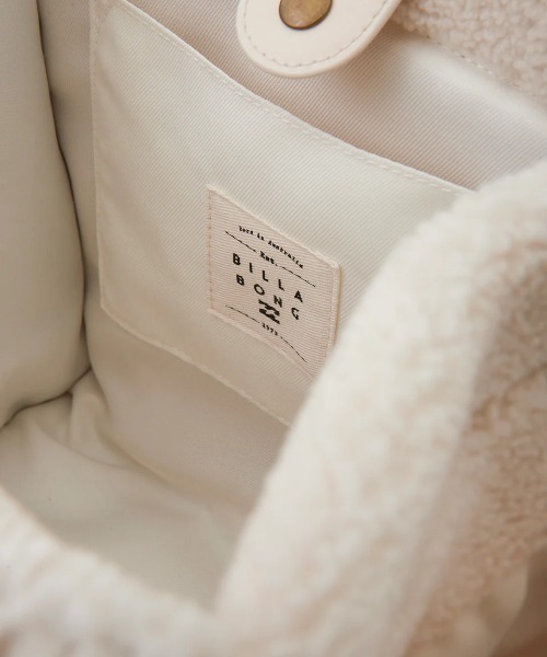 BILLABONG(ビラボン)の「BILLABONG レディース BOA MINI TOTE BAG バッグ 【2024年秋冬モデル】/ビラボンロゴボアミニトートバッグ(トートバッグ・レディース・アイボリー/ブラウン/ブラック/ブルー・FREE)」の14枚目の写真
