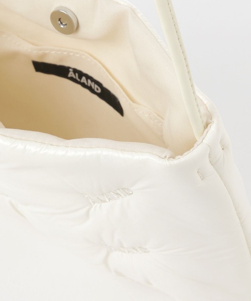 ALAND（エーランド）の「【UNISEX】ALAND／シュウロゴショルダーBAG（ショルダーバッグ・レディース・ブラック/ホワイト/ボルドー・FREE）」の13枚目の写真