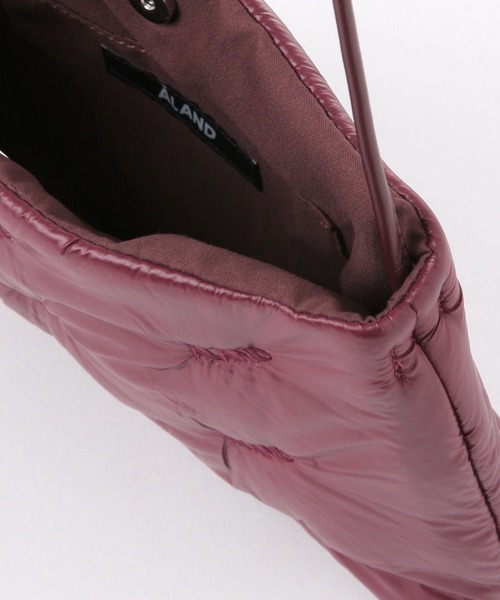 ALAND（エーランド）の「【UNISEX】ALAND／シュウロゴショルダーBAG（ショルダーバッグ・レディース・ブラック/ホワイト/ボルドー・FREE）」の15枚目の写真