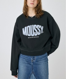MOUSSY | 【ZOZO・一部店舗限定】PATCHED OVAL MOUSSY LOGO プルオーバー(スウェット)