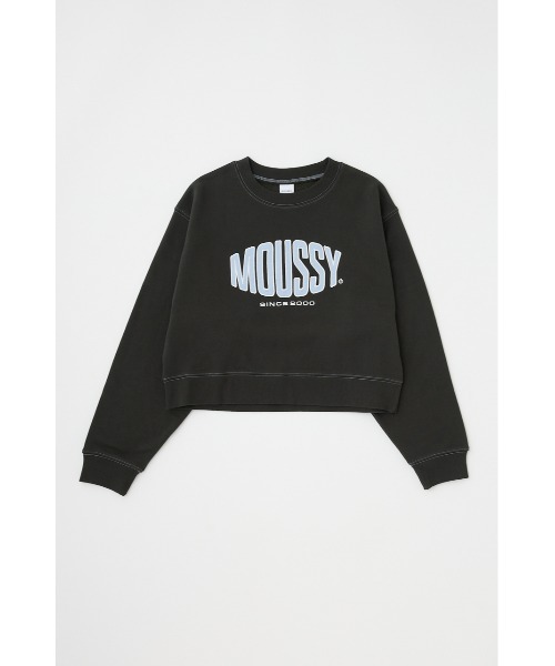トレーナー スウェット 「ZOZO・一部店舗限定」PATCHED OVAL MOUSSY LOGO プルオーバー レディース ZOZO・一部店舗限定】PATCHED OVAL MOUSSY LOGO プルオーバー