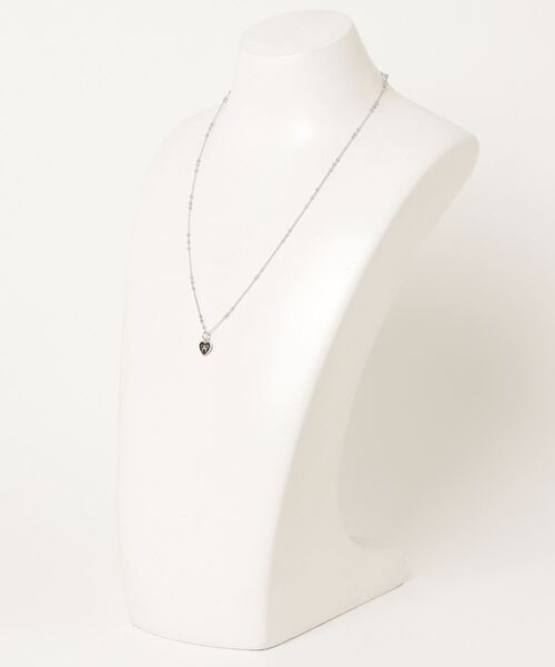 RUBY AND YOU（ルビーアンドユー）の「［select］ハートネックレス（ネックレス・レディース・シルバー・FREE）」の6枚目の写真