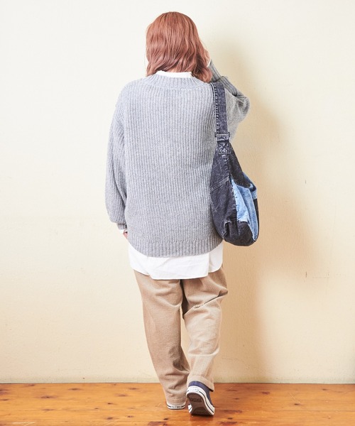 【セール】アンティークニットアイレットプルオーバー（ニット/セーター）｜CUBE SUGAR（キューブシュガー）