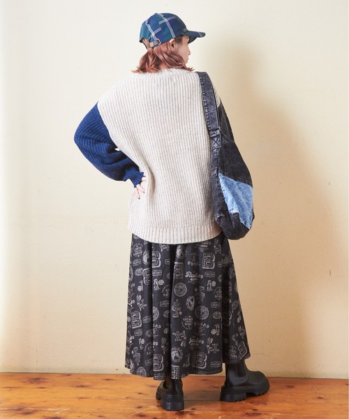 【セール】アンティークニットアイレットプルオーバー（ニット/セーター）｜CUBE SUGAR（キューブシュガー）