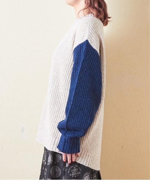 【セール】アンティークニットアイレットプルオーバー（ニット/セーター）｜CUBE SUGAR（キューブシュガー）