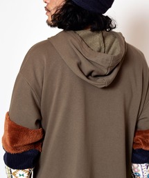 blackmeans パッチワーク パーカー blackmeans パッチワーク パーカー