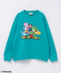 Mac-House（マックハウス）の「スーパーマリオ プリント トレーナー（スウェット・キッズ）」