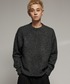 SINSS（シンス）の「Basic shaggy knit / ベーシックシャギーニット（ニット/セーター・LARGE）」