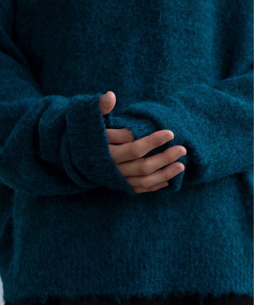 SINSS Basic shaggy knit / ベーシックシャギーニット Basic shaggy knit / ベーシックシャギーニット（ニット