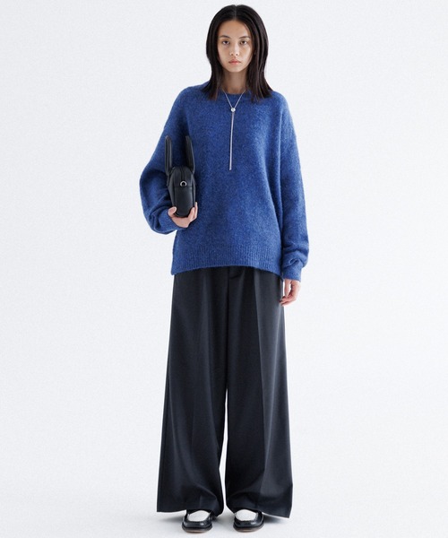 SINSS（シンス）の「Basic shaggy knit / ベーシックシャギーニット