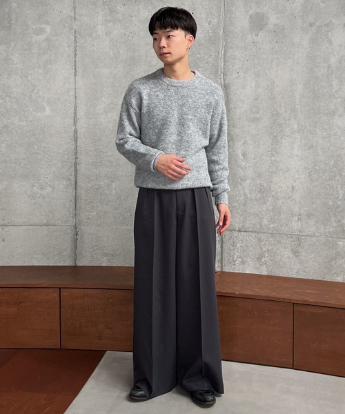 Basic shaggy knit / ベーシックシャギーニット（ニット/セーター