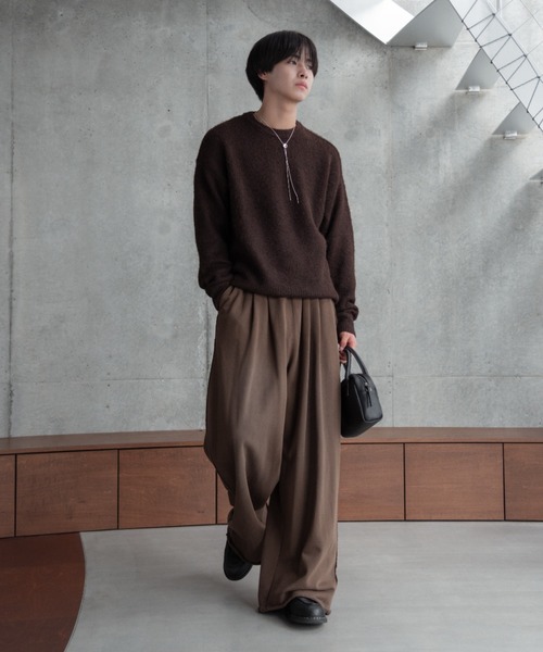 Basic shaggy knit / ベーシックシャギーニット(ニット Basic shaggy knit / ベーシックシャギーニット(ニット