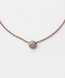 ciite'（シーテ）の「【 金属アレルギー対応 】 ブライトストーンネックレス サージカルステンレス（ネックレス）」