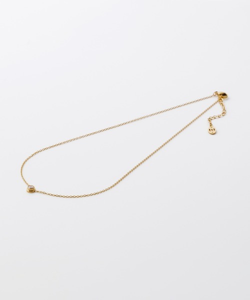 ciite' surgical stainless（シーテサージカルステンレス）の「【 金属アレルギー対応 】 ブライトストーンネックレス サージカルステンレス（ネックレス・レディース・シルバー/ゴールド・FREE）」の11枚目の写真