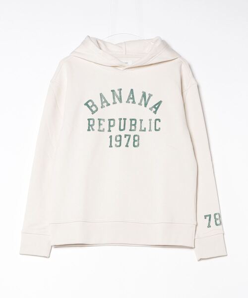 BANANA REPUBLIC FACTORY STORE 日本限定 ロゴフーディー
