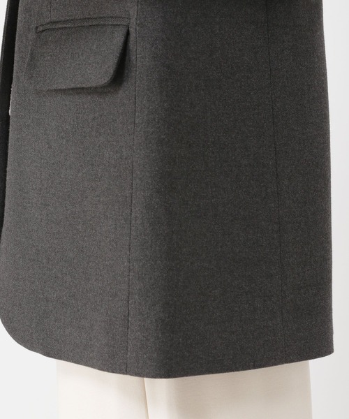 studio CLIP（スタディオクリップ）の「テーラードロングジャケット[プチサイズあり]（テーラードジャケット・レディース・チャコール/モカ・FREE/PF）」の14枚目の写真