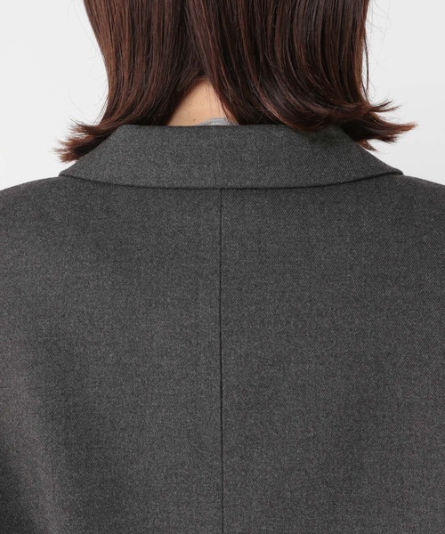 studio CLIP（スタディオクリップ）の「テーラードロングジャケット[プチサイズあり]（テーラードジャケット・レディース・チャコール/モカ・FREE/PF）」の16枚目の写真