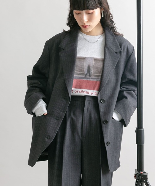 KBF（ケイビーエフ）の「ピーチスキンロンTEE（Tシャツ/カットソー・レディース・ブラウン/グレー系その他・ONE）」の18枚目の写真