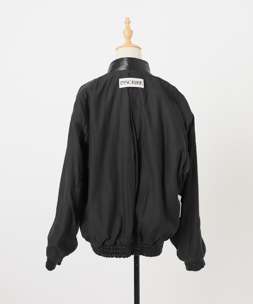 セール】INSCRIRE（アンスクリア） Sheep Leather Blouson I24AWBZ71B