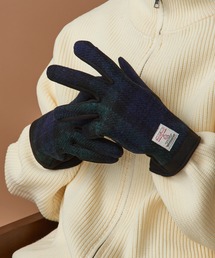 SETUP7（セットアップセブン）の「【SETUP7】HARRIS スマホ対応 ジャージ裾PUアテ裏ボア手袋 WE（手袋・メンズ）」