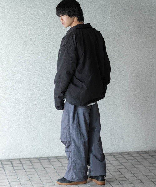 SENSE OF PLACE by URBAN RESEARCH（センスオブプレイスバイアーバンリサーチ）の「パデッドイージーパンツ（その他パンツ・メンズ・ブラック/チャコールグレー・MEDIUM/LARGE）」の22枚目の写真