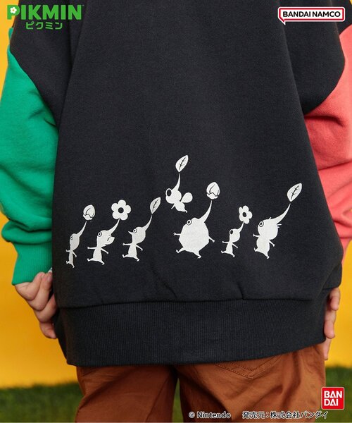 ピクミン】カラフルトレーナー（スウェット）｜BREEZE（ブリーズ