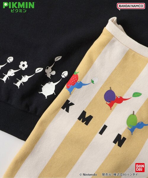 ピクミン】カラフルトレーナー（スウェット）｜BREEZE（ブリーズ