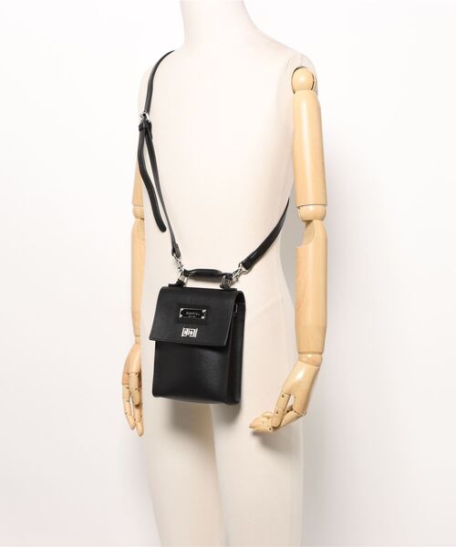 Subciety(サブサエティ)の「Faux leather mini shoulder bag(ショルダーバッグ・メンズ・ブラック・FREE)」の14枚目の写真