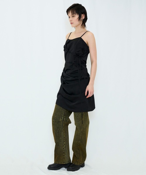 VIAVANDA（ヴィアヴァンダ）の「COLOR BOYFRIEND DENIM（デニムパンツ・レディース・イエロー/ピンク・MEDIUM/SMALL）」の16枚目の写真