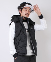 GREED MONSTER（グリードモンスター）の「【GREED MONSTER/グリードモンスター】Seamless Down Vestsノーステッチスリムシルエット中綿ダウンベスト（ベスト）」