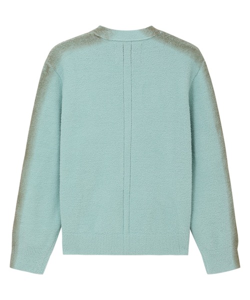 JNBY（ジェーエヌビーワイ）の「Spray-printed Chenille Cardigan / カーディガン（カーディガン/ボレロ・メンズ・グリーン・44）」の3枚目の写真