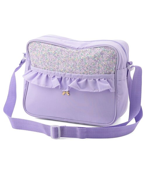 apres les cours（アプレレクール）の「WEB限定デザイン通園バッグ（ショルダーバッグ・キッズ・ラベンダー/アイボリー/ブルー・FREE）」の22枚目の写真