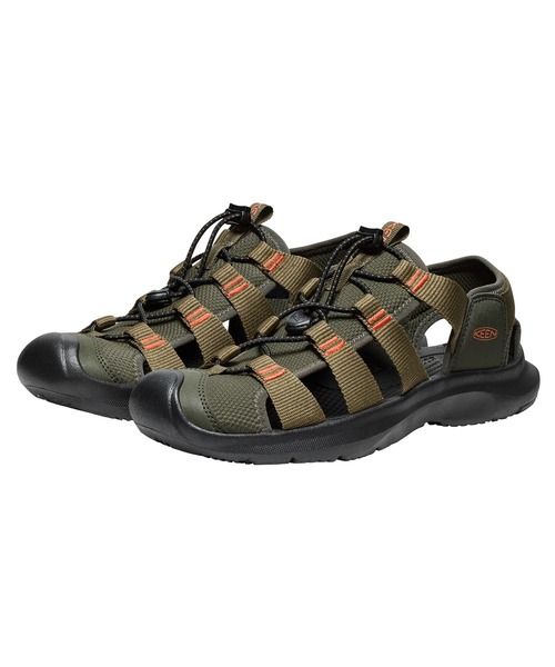 KEEN(キーン)の「KEEN/キーン メンズ スニーカー 水陸両用 アウトドア フェス キャンプ SEANIK H2 1030387(スニーカー・メンズ・オリーブ・28.0cm/26.5cm/27.5cm/26.0cm/27.0cm)」の1枚目の写真