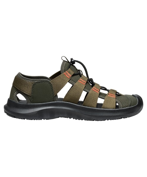 KEEN(キーン)の「KEEN/キーン メンズ スニーカー 水陸両用 アウトドア フェス キャンプ SEANIK H2 1030387(スニーカー・メンズ・オリーブ・28.0cm/26.5cm/27.5cm/26.0cm/27.0cm)」の4枚目の写真