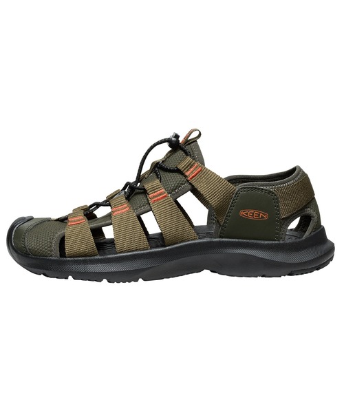 KEEN(キーン)の「KEEN/キーン メンズ スニーカー 水陸両用 アウトドア フェス キャンプ SEANIK H2 1030387(スニーカー・メンズ・オリーブ・28.0cm/26.5cm/27.5cm/26.0cm/27.0cm)」の3枚目の写真