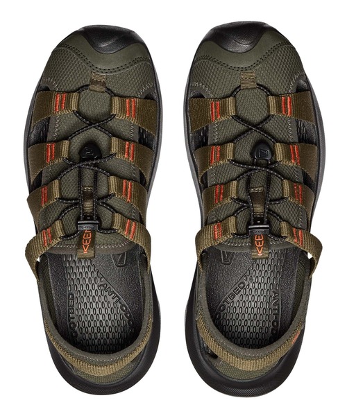 KEEN(キーン)の「KEEN/キーン メンズ スニーカー 水陸両用 アウトドア フェス キャンプ SEANIK H2 1030387(スニーカー・メンズ・オリーブ・28.0cm/26.5cm/27.5cm/26.0cm/27.0cm)」の6枚目の写真