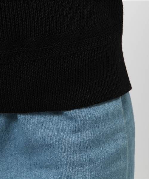 CIAOPANIC（チャオパニック）の「【Ciaopanic】　NECKSWEATER（ニット/セーター・レディース・ホワイト/グレー/ブラック・X-SMALL）」の9枚目の写真