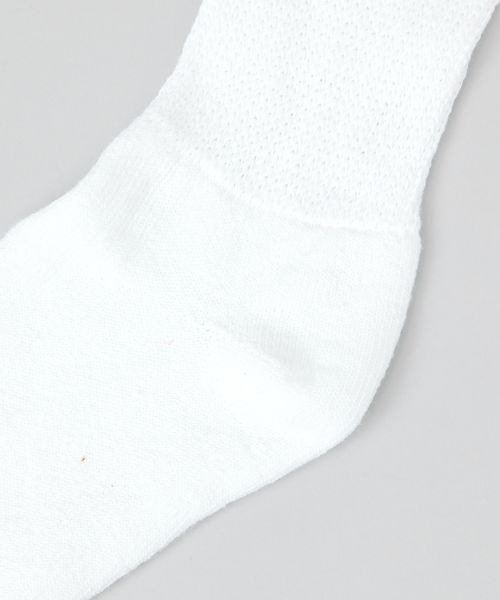 JEANASIS(ジーナシス)の「【RAILROAD SOCK】RAILROAD SOCK 2P/ 324716(ソックス/靴下・レディース・ホワイト・FREE)」の3枚目の写真