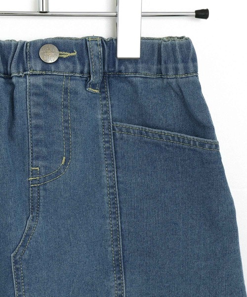 MAKE YOUR DAY(メイクユアデイ)の「リメイクデニムスカート■150.160cm(デニムスカート・キッズ・ブルー・150/160)」の4枚目の写真