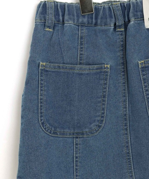 MAKE YOUR DAY(メイクユアデイ)の「リメイクデニムスカート■150.160cm(デニムスカート・キッズ・ブルー・150/160)」の5枚目の写真