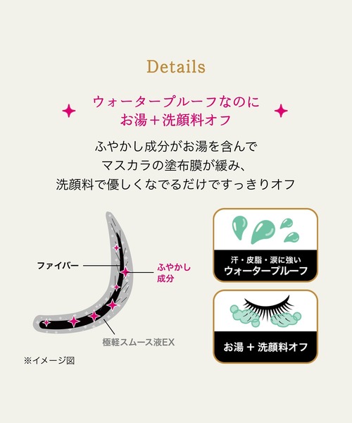 MAJOLICA MAJORCA(マジョリカマジョルカ)の「マジョリカ マジョルカ ラッシュエキスパンダー 孔雀ロング(マスカラ・レディース・VI555 求愛 リッチモーヴ/BR666 女帝 アンバーブラウン/BK999 王様 ディープブラック/BK900 王女 ロゼブラック・フリ-)」の18枚目の写真