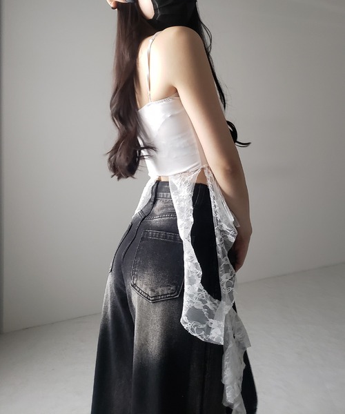 deuxieme classe Lace Camisole ドレス レース 2color 】レースフリル