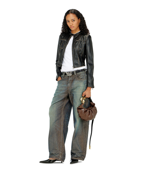 DIESEL（ディーゼル）の「ウィメンズ ジャケット G-LOBE（ライダースジャケット・レディース・ブラック・36/38/44/40/42）」の11枚目の写真