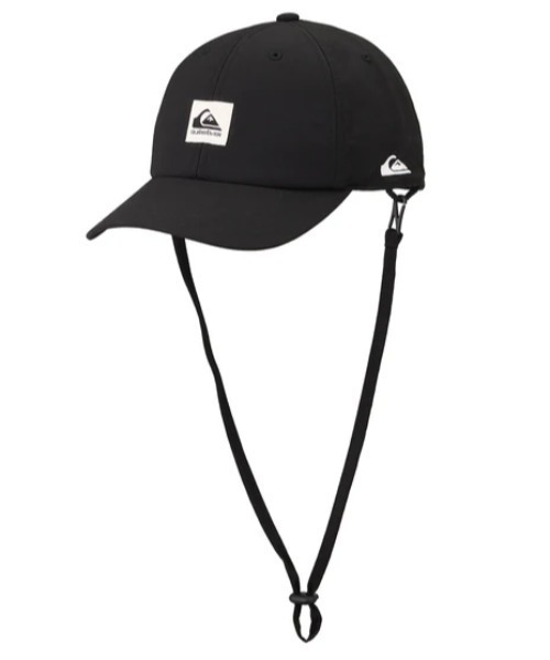 Quiksilver（クイックシルバー）の「WR UV SURFTRIP CAP 6/クイックシルバーロゴ6パネルサーフキャップ（キャップ・メンズ・ブラック/ベージュ・FREE）」の2枚目の写真